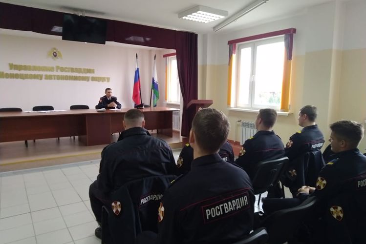 В Управлении Росгвардии по НАО прошли мероприятия, посвящённые Дню солидарности в борьбе с терроризмом