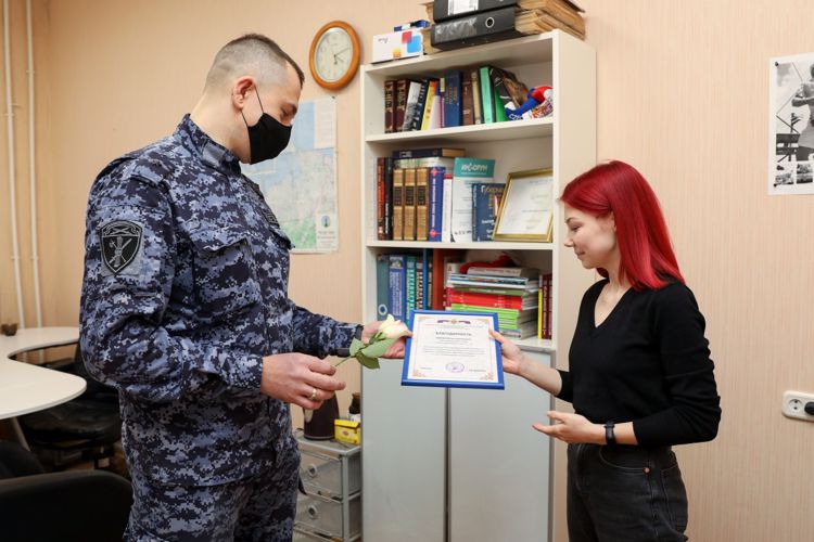 В День российской печати журналистов Ненецкого автономного округа наградили за освещение деятельности Росгвардии
