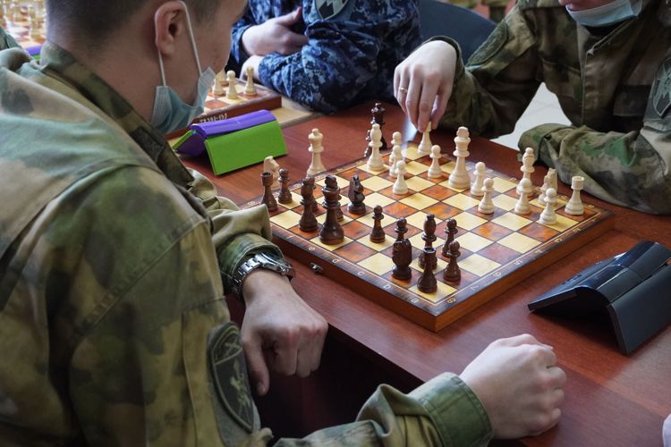 В Нарьян-Маре провели окружной чемпионат Росгвардии по шахматам