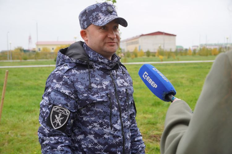 Нарьян-Мар принял эстафету военно-патриотической акции Росгвардии «Древо Сталинграда»