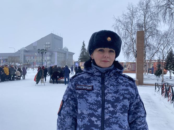 В Нарьян-Маре Росгвардия и полиция обеспечили безопасность празднования Дня защитника Отечества