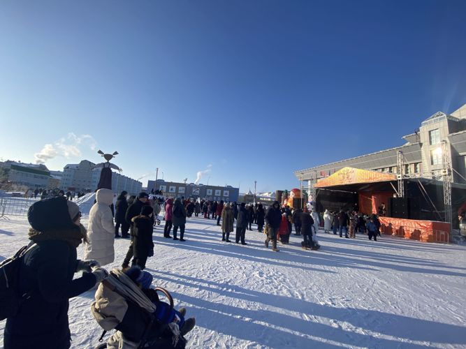 В Нарьян-Маре безопасность празднования Масленицы обеспечили росгвардейцы и полицейские