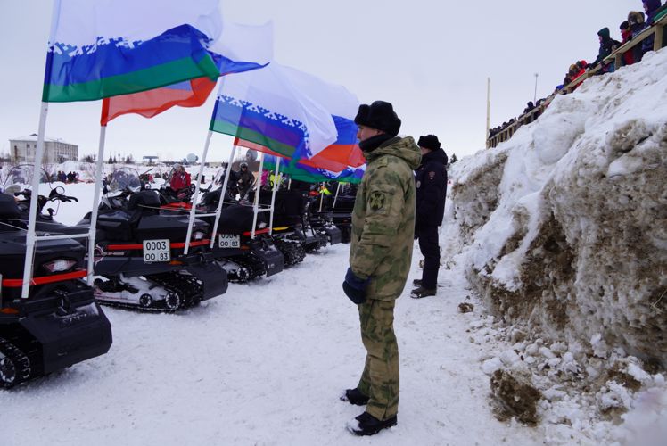В Нарьян-Маре росгвардейцы примут участие в обеспечении безопасности снегоходного кросса «Буран День»