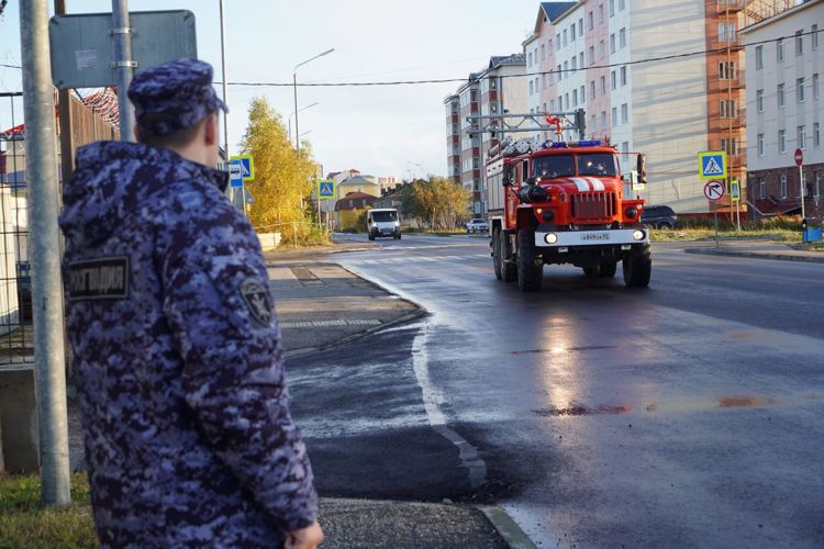 В Нарьян-Маре празднуют День подразделений ведомственной пожарной охраны Росгвардии