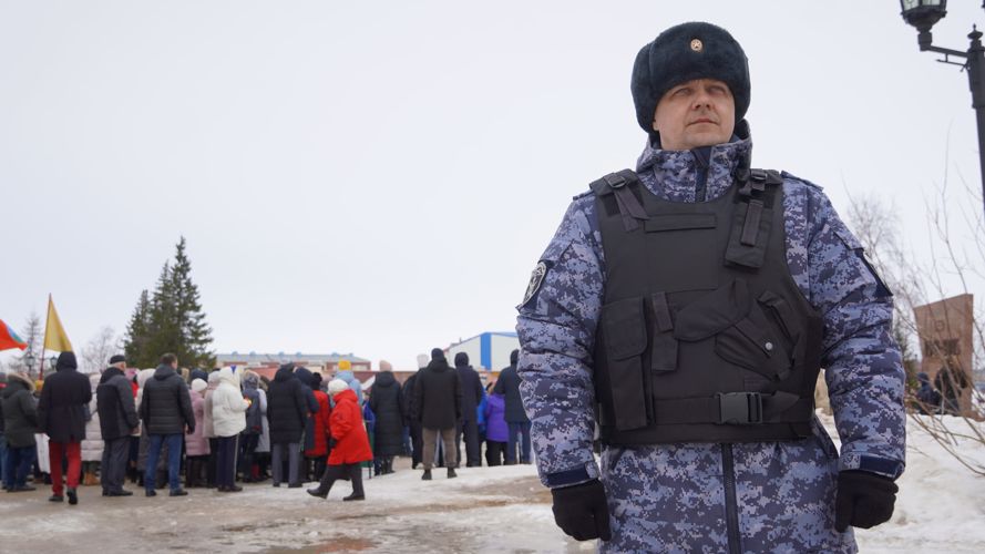 В Нарьян-Маре росгвардейцы почтили память жертв нацистского геноцида в годы Великой Отечественной войны