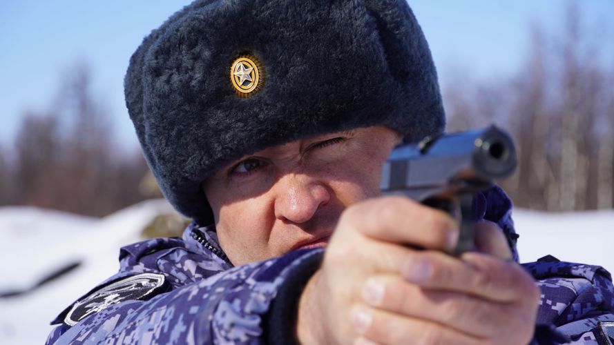В Ненецком автономном округе определили самых быстрых и метких стрелков Росгвардии
