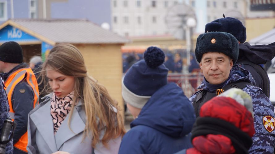 В Нарьян-Маре Росгвардия и полиция обеспечили безопасность празднования Дня Победы