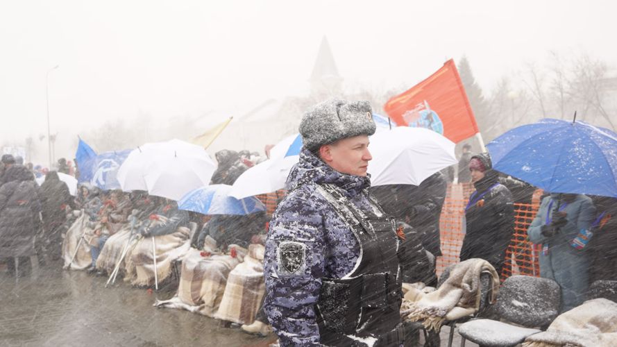В Нарьян-Маре Росгвардия и полиция обеспечили безопасность празднования Дня Победы