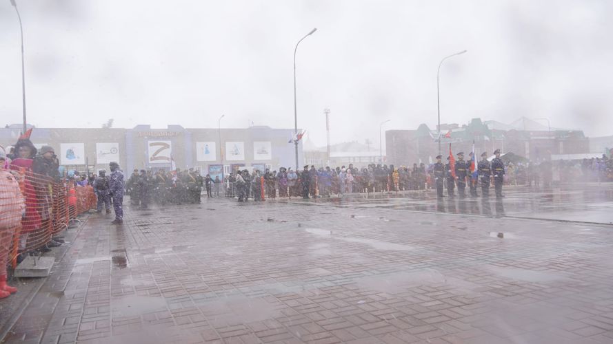 В Нарьян-Маре Росгвардия и полиция обеспечили безопасность празднования Дня Победы