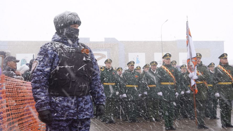 В Нарьян-Маре Росгвардия и полиция обеспечили безопасность празднования Дня Победы