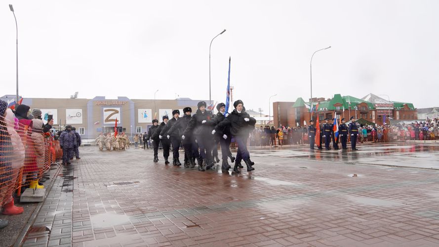В Нарьян-Маре Росгвардия и полиция обеспечили безопасность празднования Дня Победы