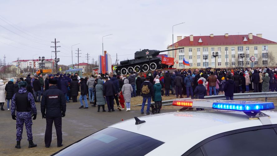 В Нарьян-Маре Росгвардия и полиция обеспечили безопасность празднования Дня Победы