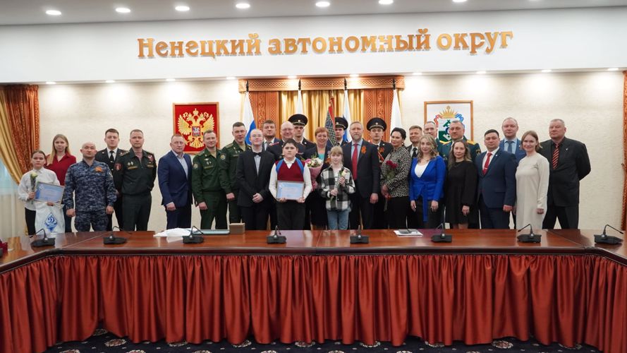 В Нарьян-Маре офицеров Росгвардии наградили за развитие динамовского движения