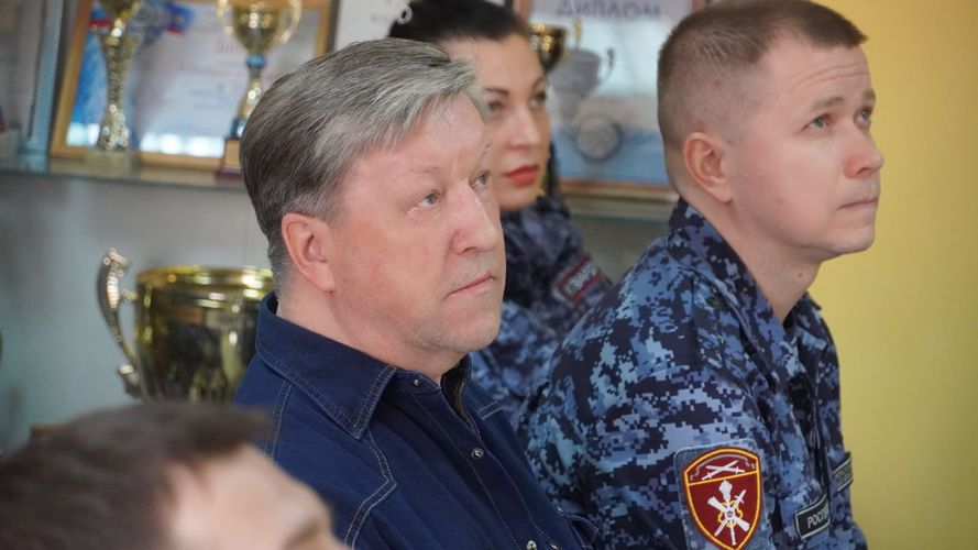 В Ненецком автономном округе спортсменов Росгвардии поздравили со 100-летием «Динамо»