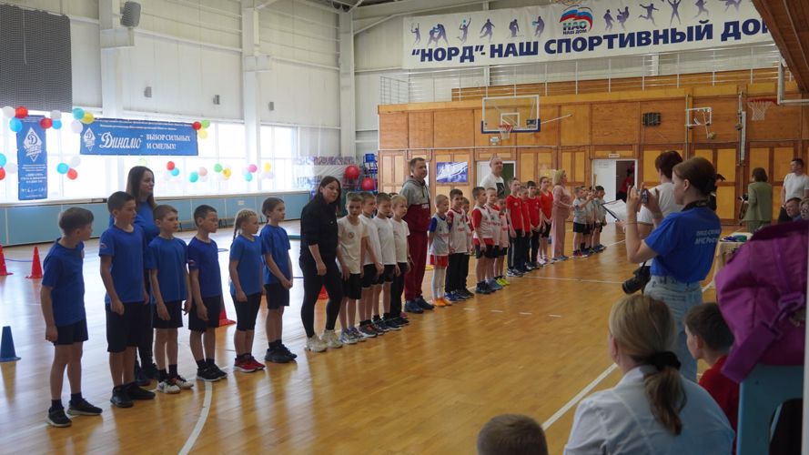 В Ненецком автономном округе дети росгвардейцев одержали победу в региональных соревнованиях «Динамо»