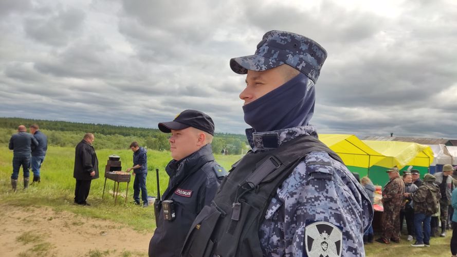 В Ненецком автономном округе Росгвардия и полиция обеспечили безопасность празднования Дня рыбака
