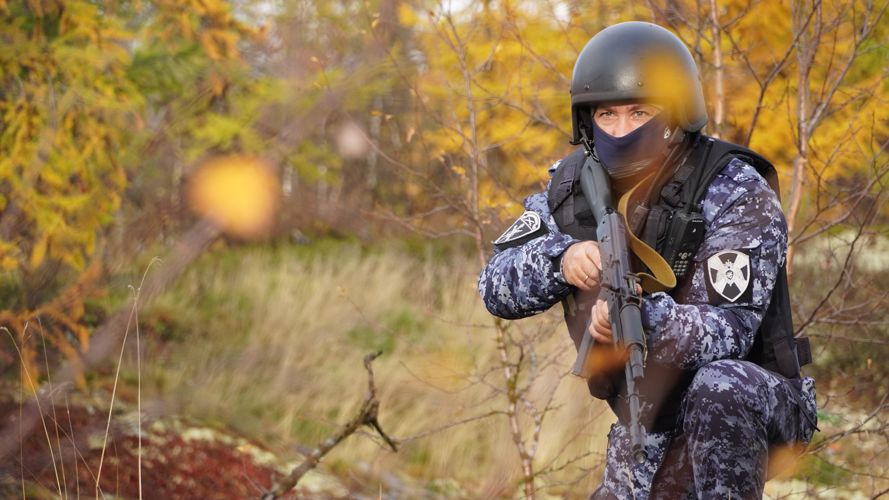 Бойцы Росгвардии приняли участия в тактико-специальном учении по пресечению теракта в Ненецком автономном округе