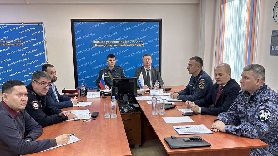 Росгвардия приняла участие в штабной тренировке гражданской обороны Ненецкого автономного округа