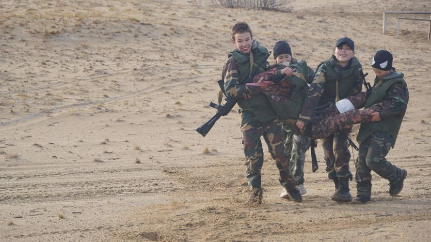 В НАО росгвардейцы поучаствовали в проведении военно-патриотической игры «Юный защитник»