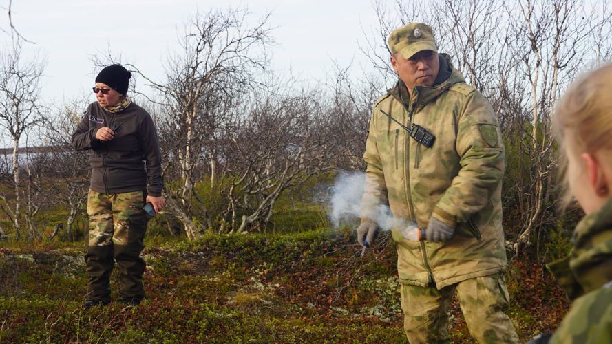 В НАО росгвардейцы поучаствовали в проведении военно-патриотической игры «Юный защитник»