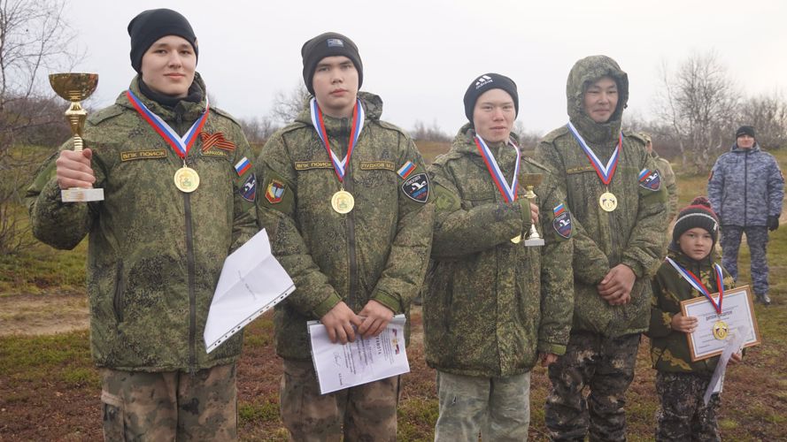 В НАО росгвардейцы поучаствовали в проведении военно-патриотической игры «Юный защитник»