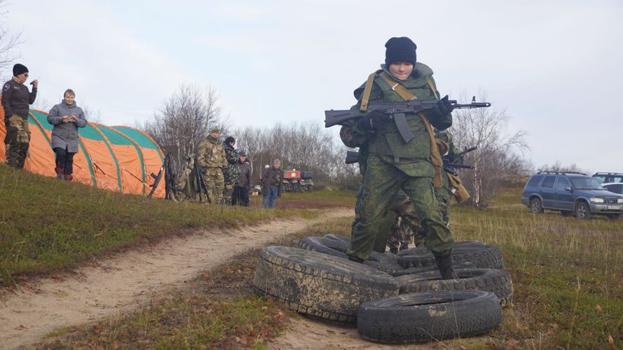 В НАО росгвардейцы поучаствовали в проведении военно-патриотической игры «Юный защитник»