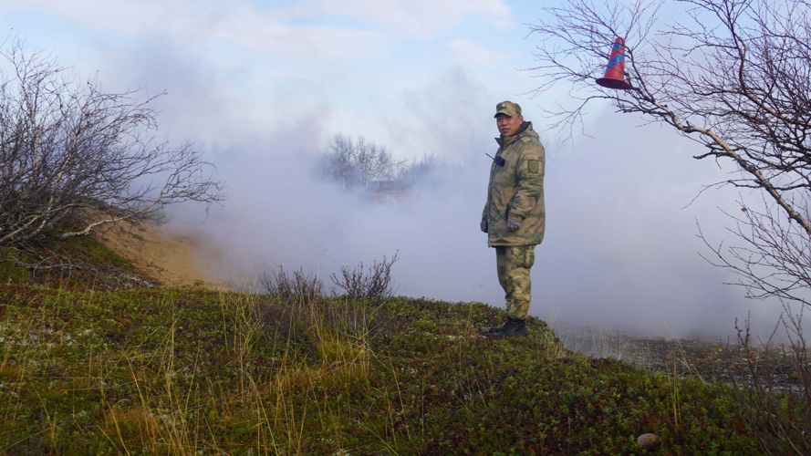 В НАО росгвардейцы поучаствовали в проведении военно-патриотической игры «Юный защитник»