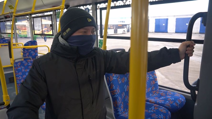 В Нарьян-Маре Росгвардия провела тренировку по обеспечению безопасности пассажирского транспорта