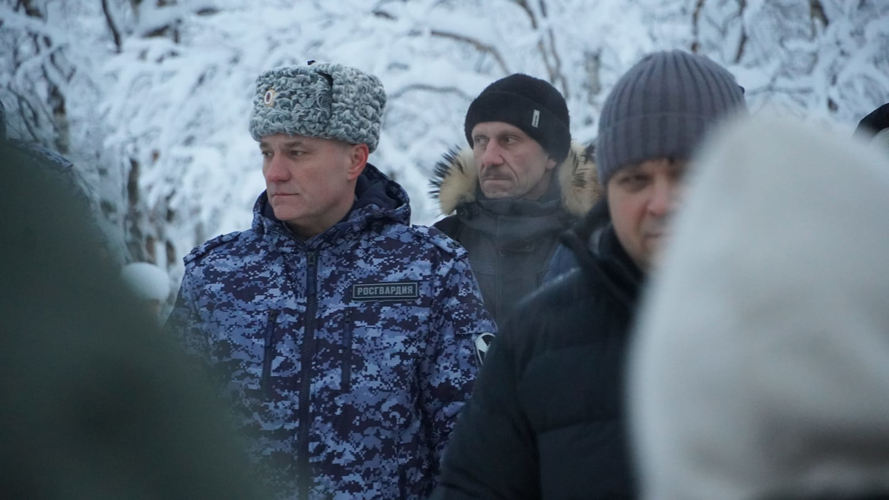 В Нарьян-Маре простились с военнослужащим Росгвардии Андреем Ануфриевым