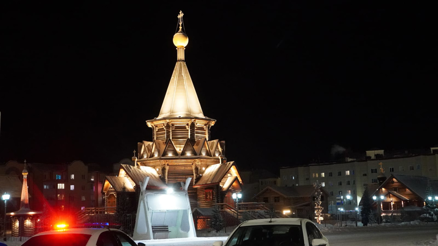 Празднование Рождества Христова в Нарьян-Маре охраняли Росгвардия и полиция