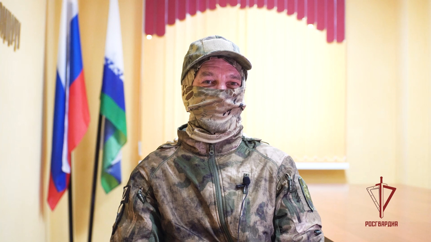 Росгвардеец-участник СВО из Нарьян-Мара рассказал о выборе профессии защитника Отечества