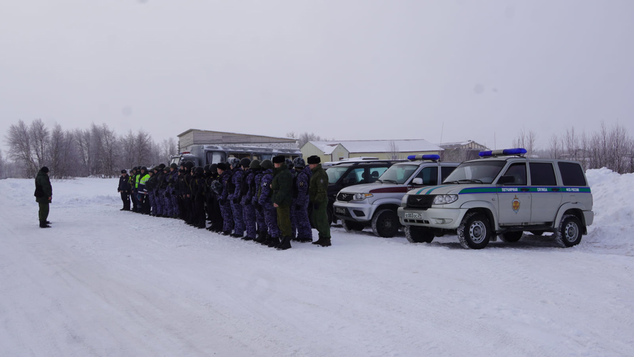 В Нарьян-Маре Росгвардия приняла участие в учениях по пресечению теракта на воздушном тран
