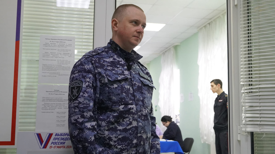 Росгвардия приняла участие в обеспечении безопасности президентских выборов на территории НАО