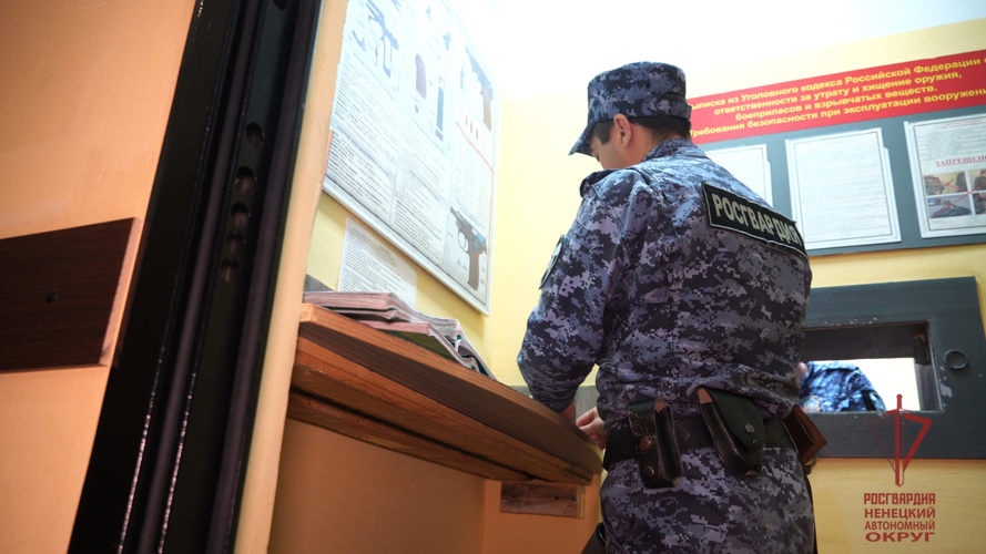 В Ненецком автономном округе дежурный офицер Росгвардии помог раскрыть преступление, не покидая кабинета