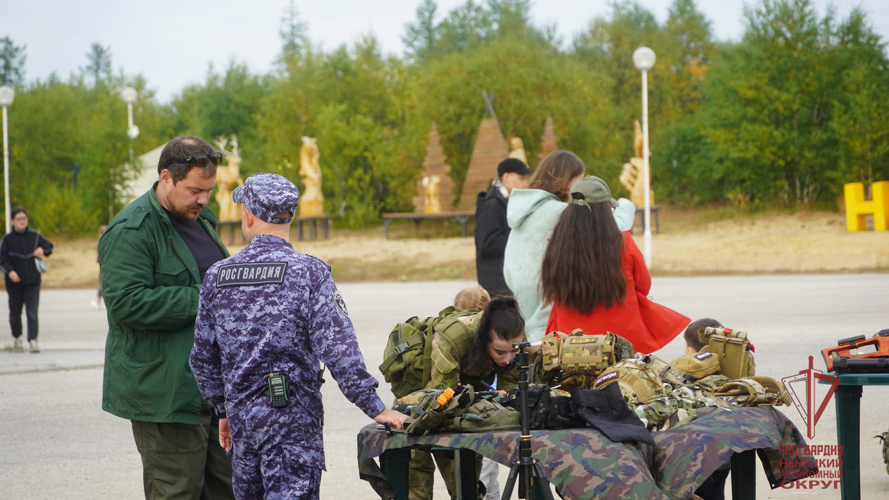 В Ненецком автономном округе Росгвардия наладила диалог с творческой молодежью на фестивале «Неформат83»