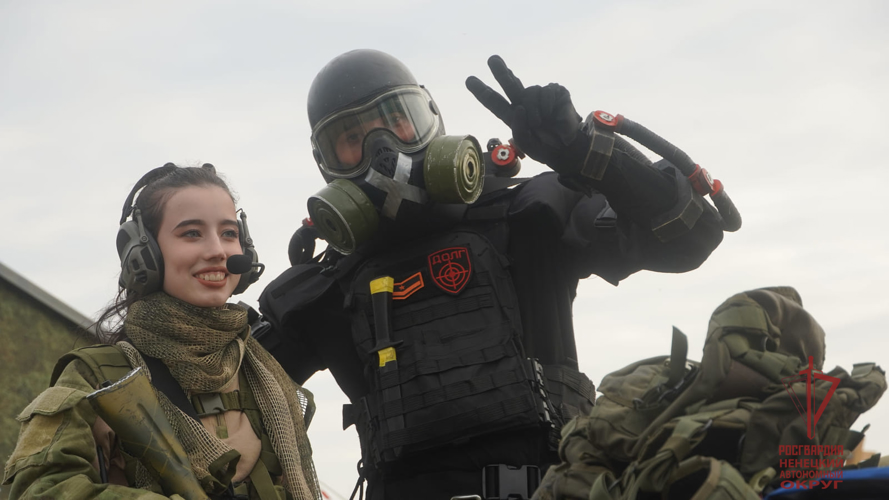 В Ненецком автономном округе Росгвардия наладила диалог с творческой молодежью на фестивале «Неформат83»