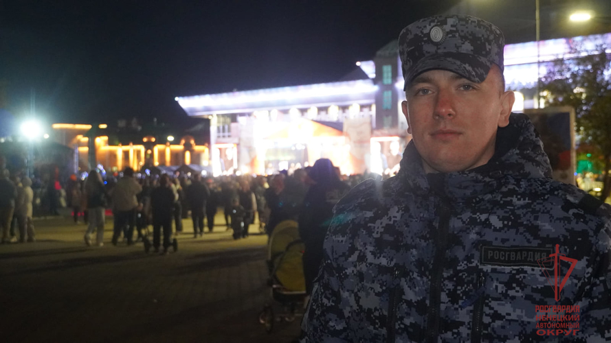 В Нарьян-Маре Росгвардия и полиция обеспечили безопасность более 20 тысяч участников праздничных мероприятий