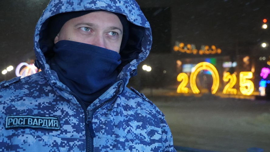 В НАО Росгвардия и полиция обеспечили безопасность более 2300 участников встречи Нового года