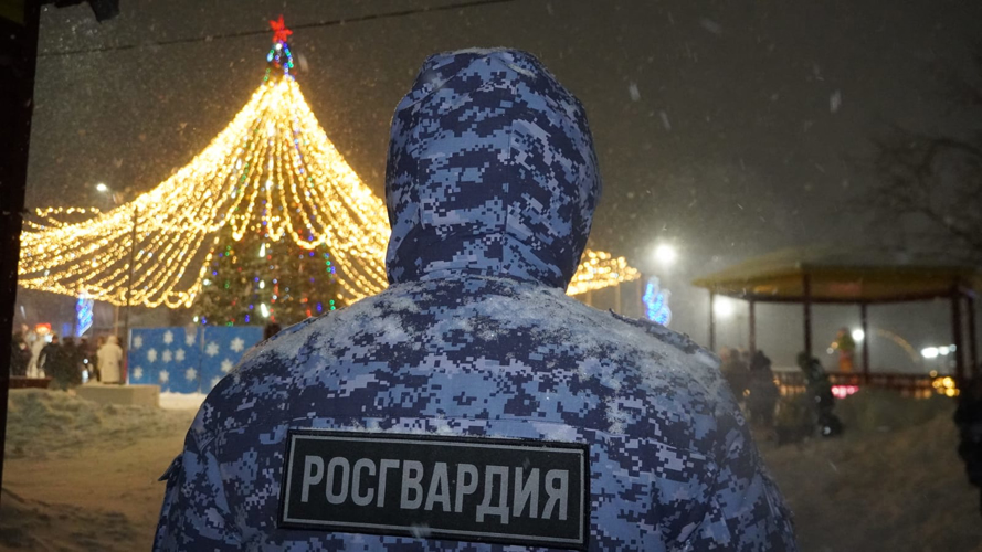 В НАО Росгвардия и полиция обеспечили безопасность более 2300 участников встречи Нового года