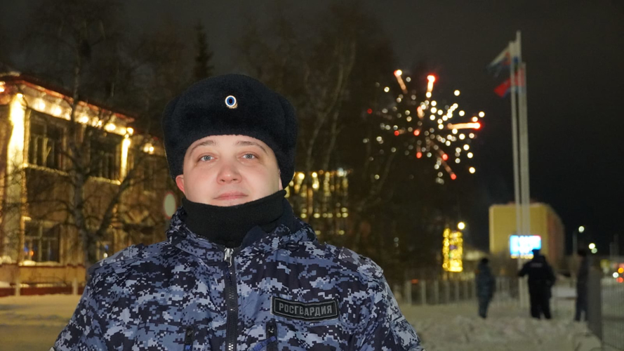 В НАО Росгвардия и полиция обеспечили безопасность более 2300 участников встречи Нового года