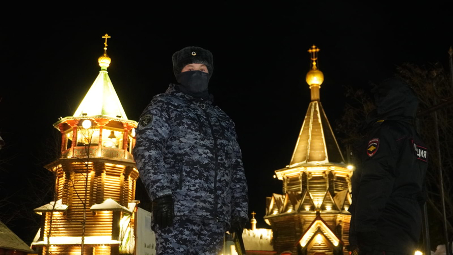 Росгвардия и полиция обеспечили безопасность празднования Рождества Христова в Ненецком автономном округе