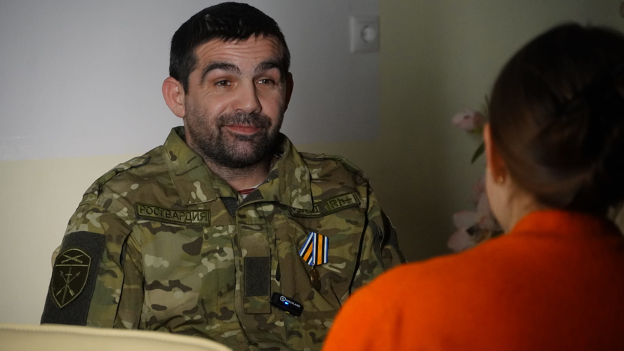 В Ненецком автономном округе сняли видеоролик о ветеране Росгвардии – участнике СВО