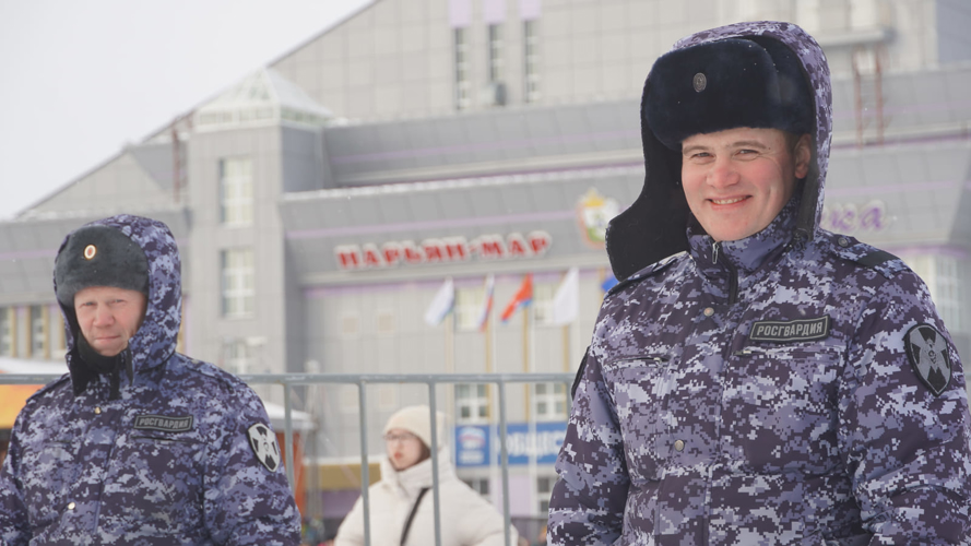 В НАО Росгвардия и полиция обеспечили безопасность более 3000 участников празднования Широкой Масленицы