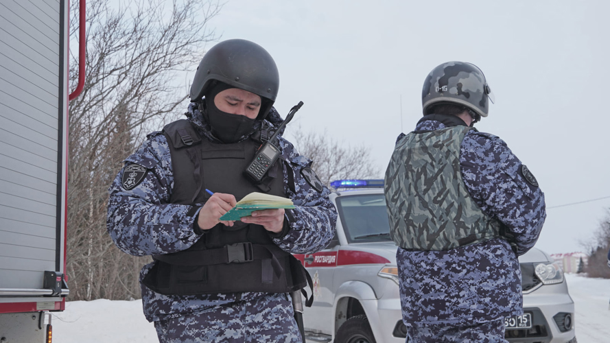 В Ненецком автономном округе росгвардейцы стали участниками антитеррористического учения «Молния»