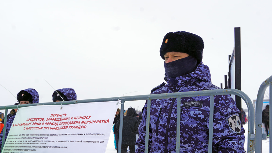 Росгвардия и полиция обеспечили безопасность более 6500 зрителей и участников зимних гонок в Нарьян-Маре