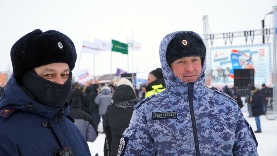 Росгвардия и полиция обеспечили безопасность более 6500 зрителей и участников зимних гонок в Нарьян-Маре