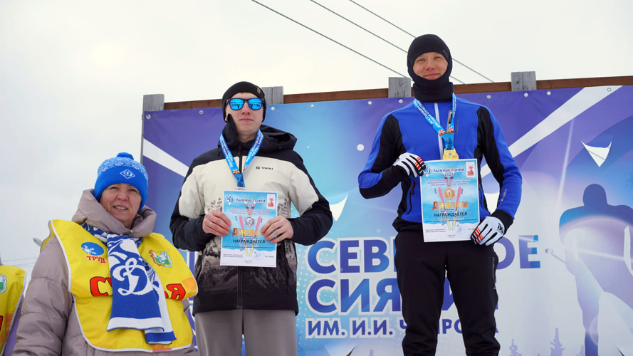 В Нарьян-Маре офицер Росгвардии выиграл золотую медаль окружных соревнований «Динамо» по лыжным гонкам