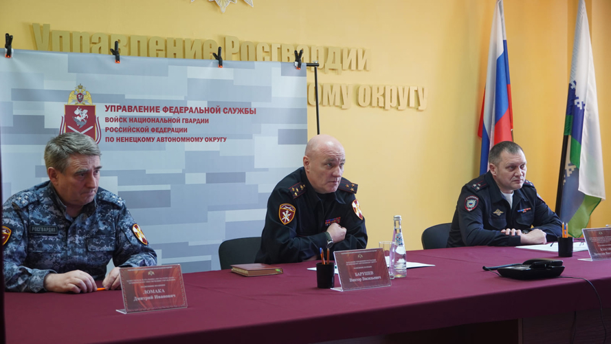 Росгвардия готова обеспечить безопасность празднования 80-летия Победы в Ненецком автономном округе