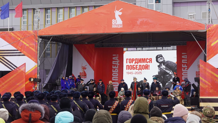 В Нарьян-Маре Росгвардия и полиция обеспечили безопасность более 5000 участников празднования Дня Победы