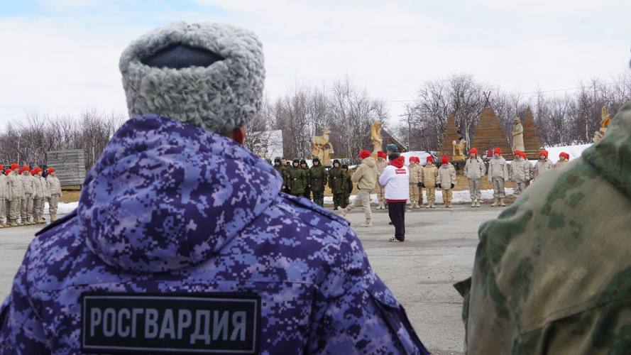 В НАО более 100 юных патриотов посетили интерактивную выставку Росгвардии на «Зарнице 2.0»